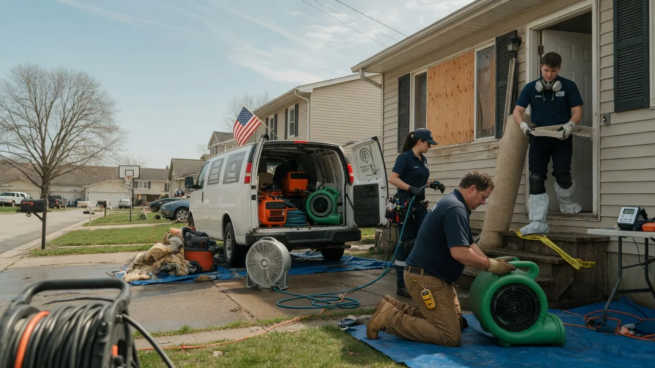 Water Damage Restoration in Lampe, MO near me